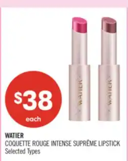 Shoppers Drug Mart WATIER COQUETTE ROUGE INTENSE SUPRÊME LIPSTICK offer