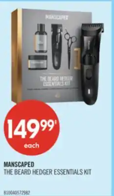 Shoppers Drug Mart MANSCAPED THE BEARD HEDGER ESSENTIALS KIT offer