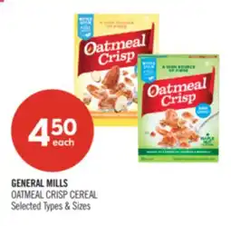 Shoppers Drug Mart GENERAL MILLS OATMEAL CRISP CEREAL offer