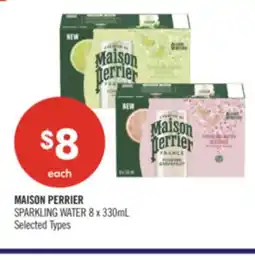 Shoppers Drug Mart MAISON PERRIER SPARKLING WATER offer