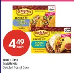 Shoppers Drug Mart OLD EL PASO DINNER KITS offer