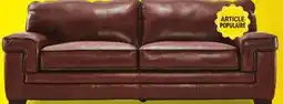 Leon's Stampede Sofa en cuir - cognac offer