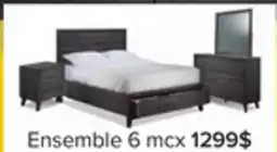 Leon's Miller Chambre à coucher à panneau 6 mcx grand - gris offer