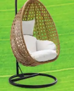 Leon's Oasis Chaise coquille de jardin - beige et brun offer