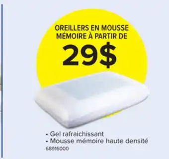 Leon's Cool Gel Oreiller en mousse mémoire standard offer