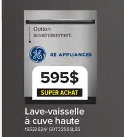 Leon's GE Lave-vaisselle 24 po inox GDT225SSLSS offer