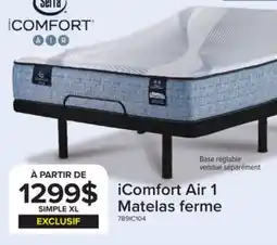 Leon's Serta iComfort AIR 1 ferme Matelas simple XL 11,5 po offer