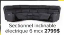 Leon's Haven Sectionnel inclinable électrique 6 mcx à double inclinaison - gris offer