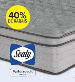 Leon's Sealy Posturepedic Plus Sterling Artemis ferme plateau euro luxueux Matelas grand offer