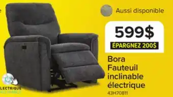 Leon's Bora Fauteuil inclinable électrique – gris foncé offer