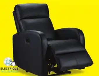 Leon's Cole Fauteuil inclinable électrique en cuir - noir offer