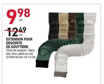 Matério EXTENSION POUR DESCENTE DE GOUTTIÈRE offer