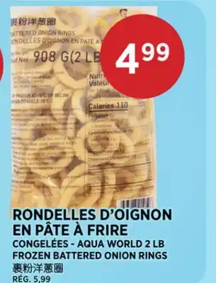 Kim Phat AQUA WORLD FROZEN BATTERED ONION RINGS offer