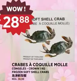 Kim Phat CROWN FROZEN SOFT SHELL CRABS offer