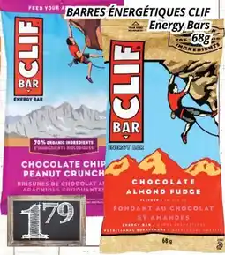 Supermarché PA BARRES ÉNERGÉTIQUES CLIF | Energy Bars offer
