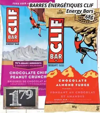 Supermarché PA BARRES ÉNERGÉTIQUES CLIF | Energy Bars offer