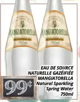 Supermarché PA EAU DE SOURCE NATURELLE GAZÉIFIÉE MANGIATORELLA | Natural Sparkling Spring Water offer