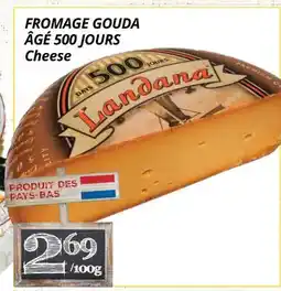 Supermarché PA FROMAGE GOUDA ÂGÉ 500 JOURS | Cheese offer