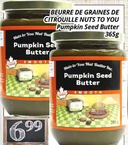 Supermarché PA BEURRE DE GRAINES DE CITROUILLE NUTS TO YOU | Pumpkin Seed Butter offer