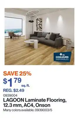 Patrick Morin LAGOON Laminate Flooring, 12.3 mm, AC4, Onson offer