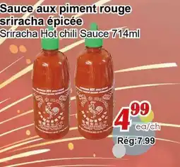 Marche C&T Sauce aux piment rouge sriracha épicée offer