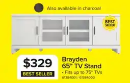 Leon's Brayden 65 TV Stand offer