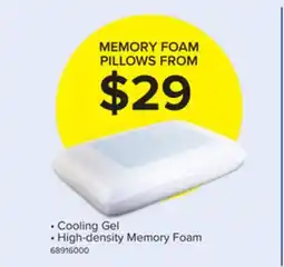 Leon's MEMORY FOAM PILLOWS offer