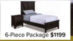 Leon's Tahoe 6-Piece Full Bedroom Package - River Rock offer