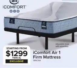 Leon's Serta iComfort AIR 1 Firm 11.5 offer