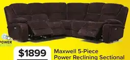 Leon's Maxwell 5-Piece Power Reclining Sectional offer