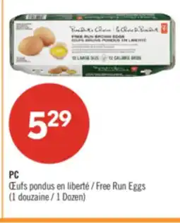 Pharmaprix Free Run Eggs 1 Dozen offer