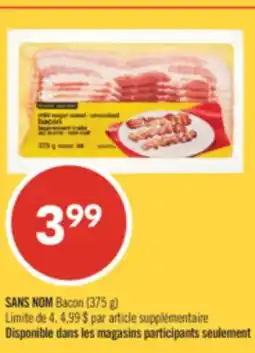 Pharmaprix NO NAME Bacon offer