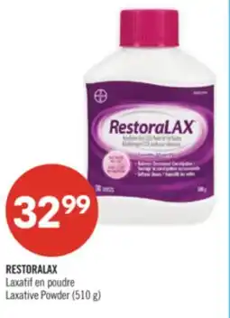 Pharmaprix RESTORALAX Laxative Powder offer