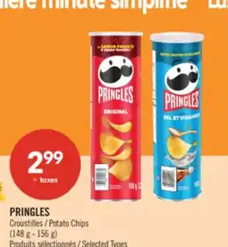 Pharmaprix PRINGLES Potato Chips offer