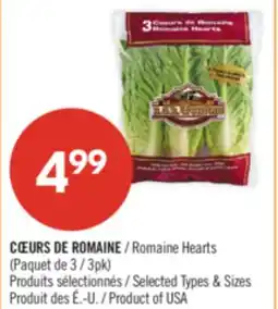 Pharmaprix Romaine Hearts offer