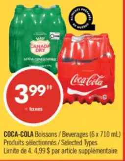 Pharmaprix COCA-COLA Beverages offer