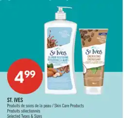 Pharmaprix ST. IVES Skin Care Products offer