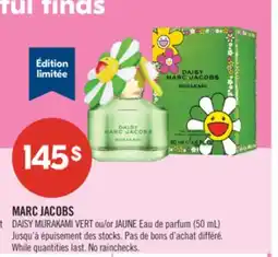 Pharmaprix MARC JACOBS DAISY MURAKAMI GREEN or YELLOW Eau de parfum (50 mL) offer
