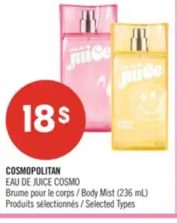 Pharmaprix COSMOPOLITAN Body Mist offer