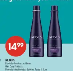 Pharmaprix NEXXUS Hair Care Products offer
