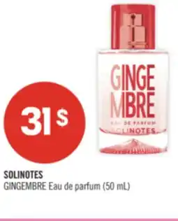 Pharmaprix SOLINOTES GINGEMBRE Eau de parfum offer
