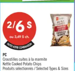 Pharmaprix PC Kettle Cooked Potato Chips offer