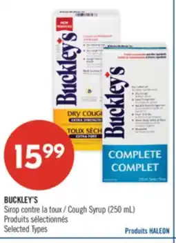 Pharmaprix BUCKLEY'S Cough Syrup offer
