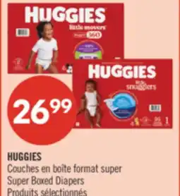 Pharmaprix HUGGIES Super Boxed Diapers offer