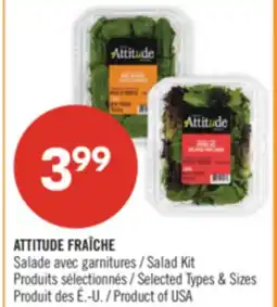 Pharmaprix ATTITUDE FRAICHE Salad kit offer