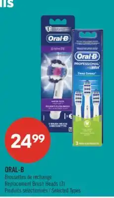 Pharmaprix ORAL-B Replacement Brush Heads (3) offer