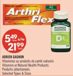 Pharmaprix ADRIEN GAGNON Vitamins or Natural Health Products offer