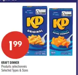 Pharmaprix KRAFT DINNER offer