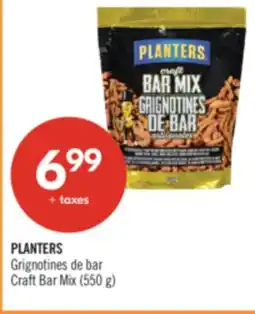 Pharmaprix PLANTERS Craft Bar Mix offer