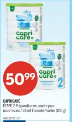 Pharmaprix CAPRICARE Infant Formula Powder (800 g) offer